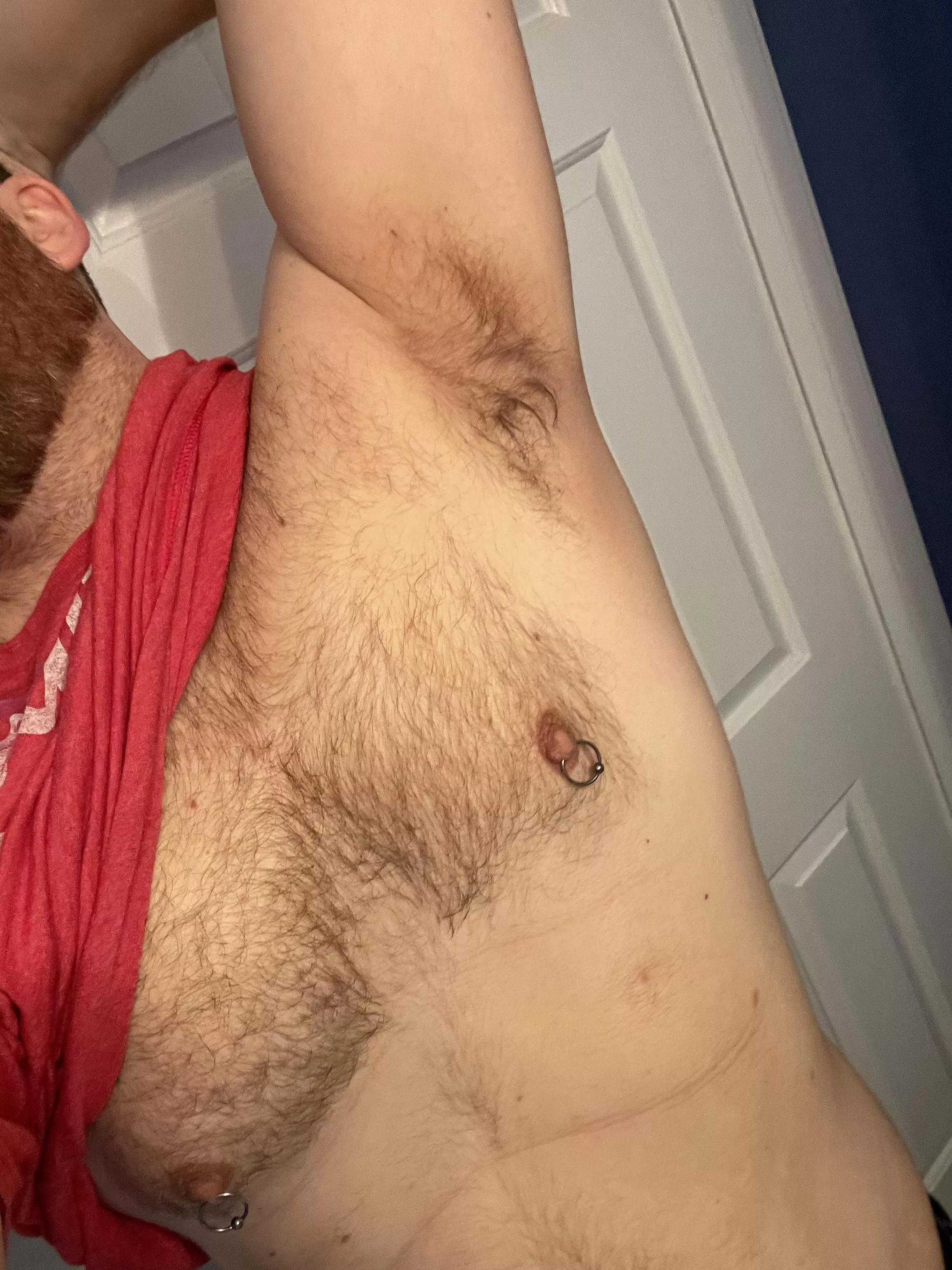 Great workout, anyone want a lick? Don’t forget the nipples.