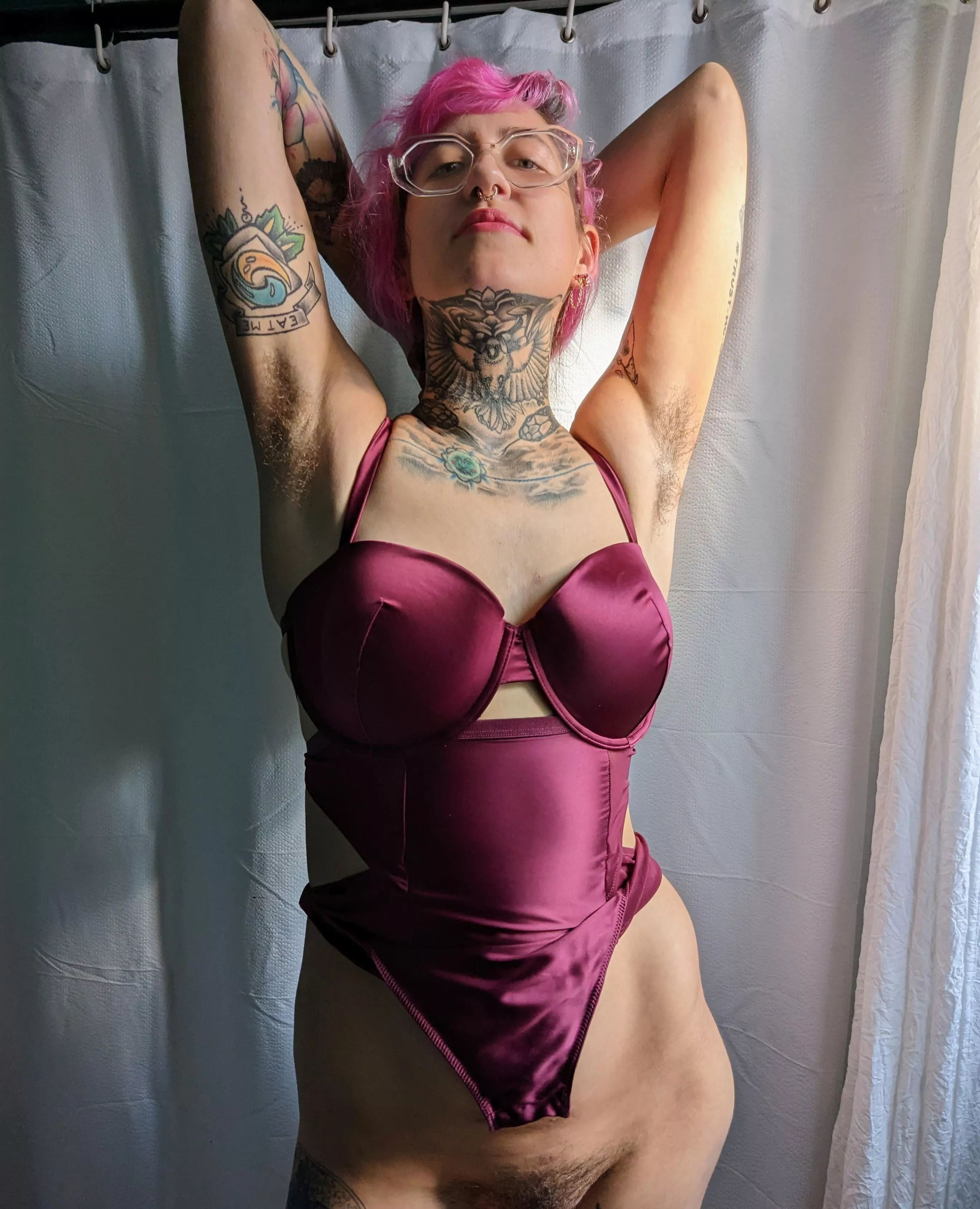 I love being hairy and unique.