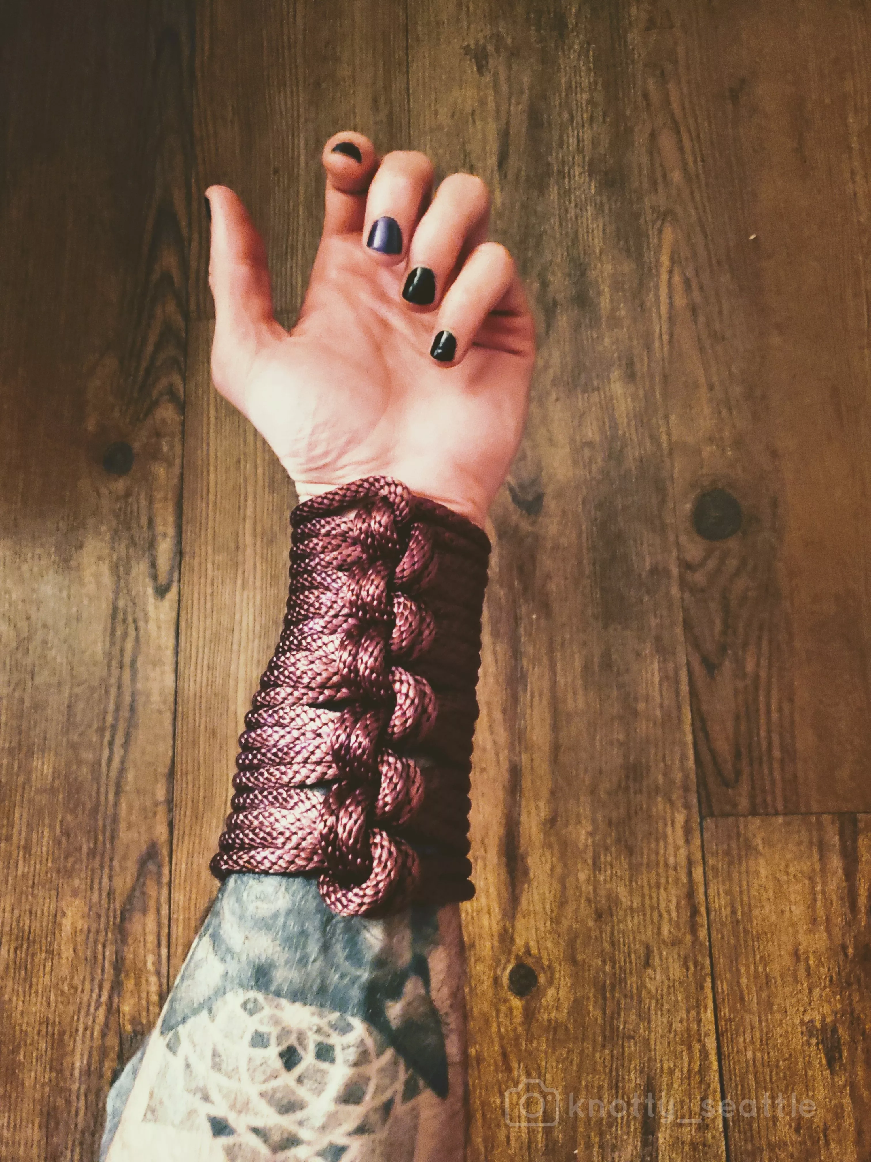 I really love the sense of power and confidence that comes with wearing a gauntlet