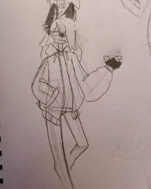 I tried to drew a guy, which im not very good at lol