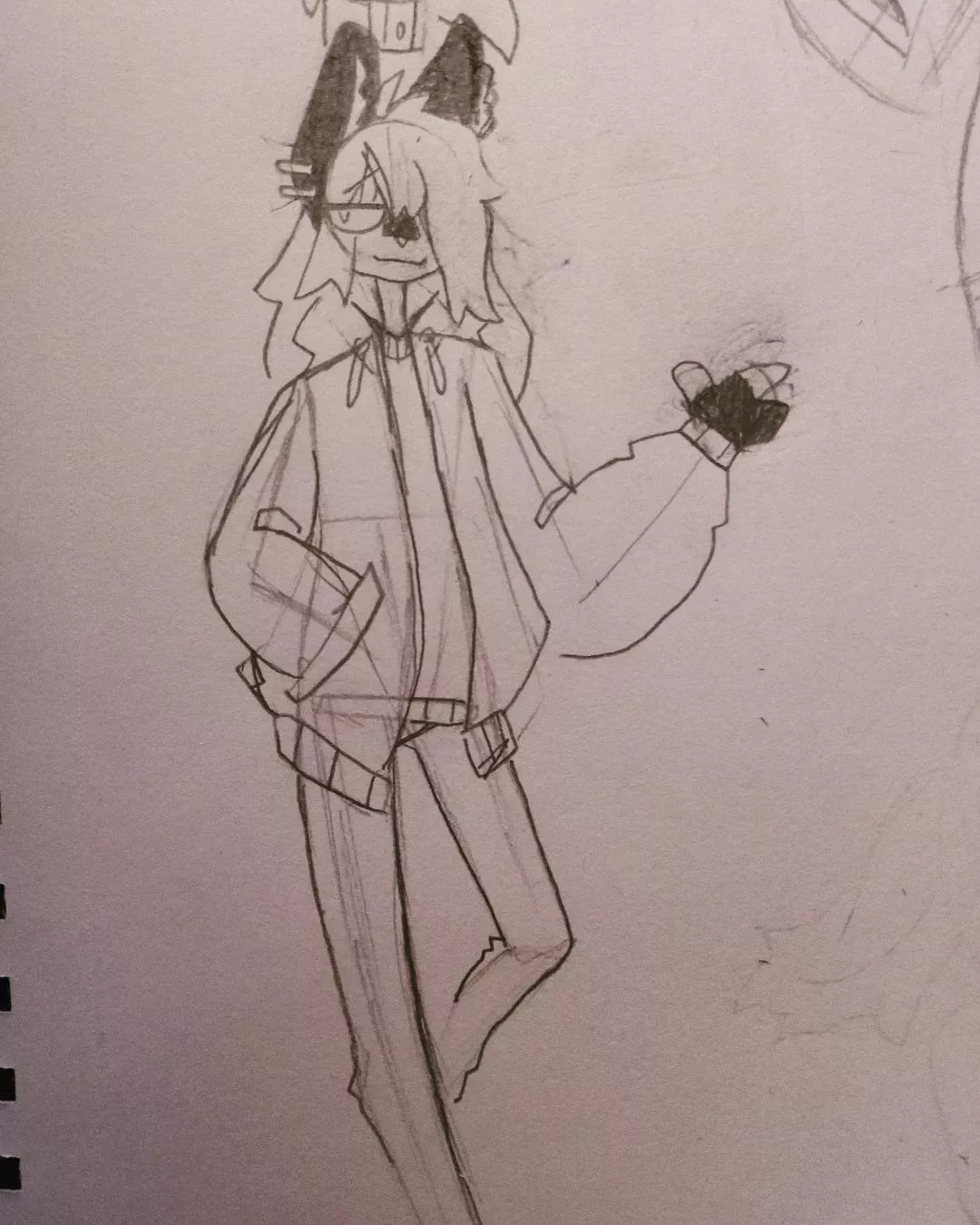 I tried to drew a guy, which im not very good at lol