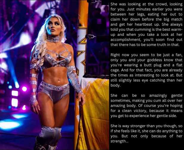 I wonder if her opponent has a similar service?