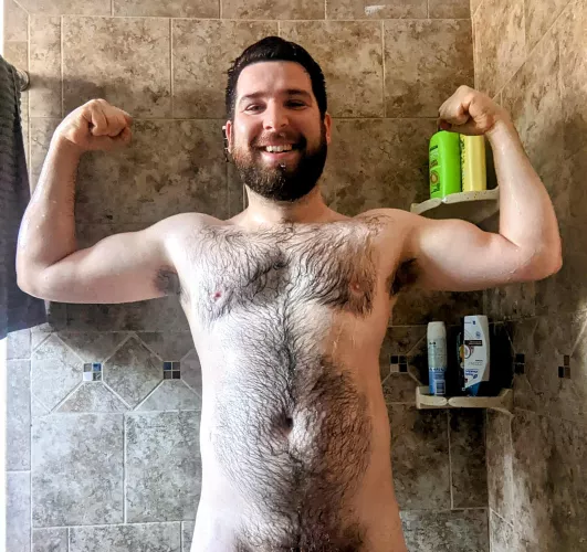 I'm your shower buddy!