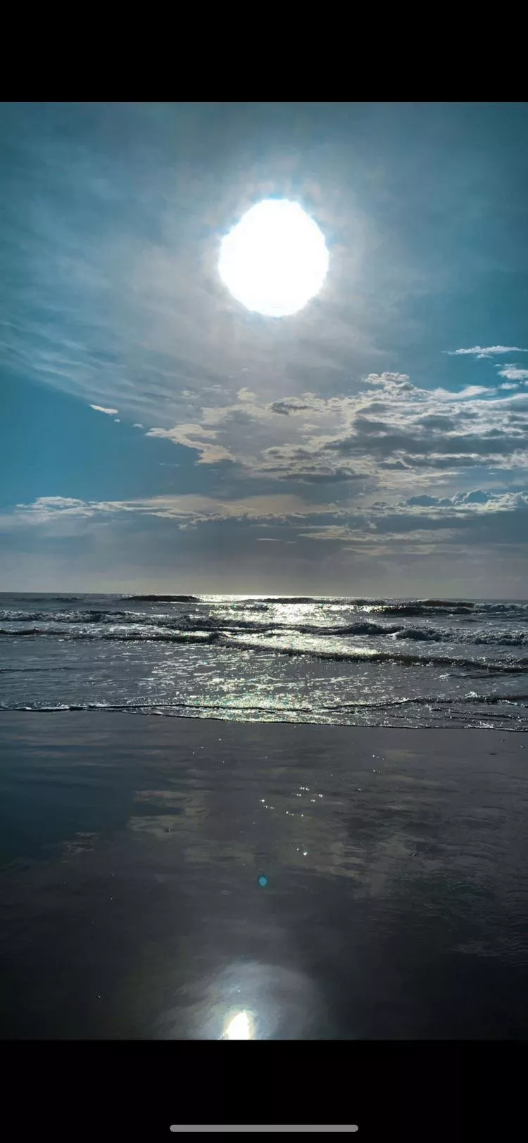 It’s 9 in the morning in the beach