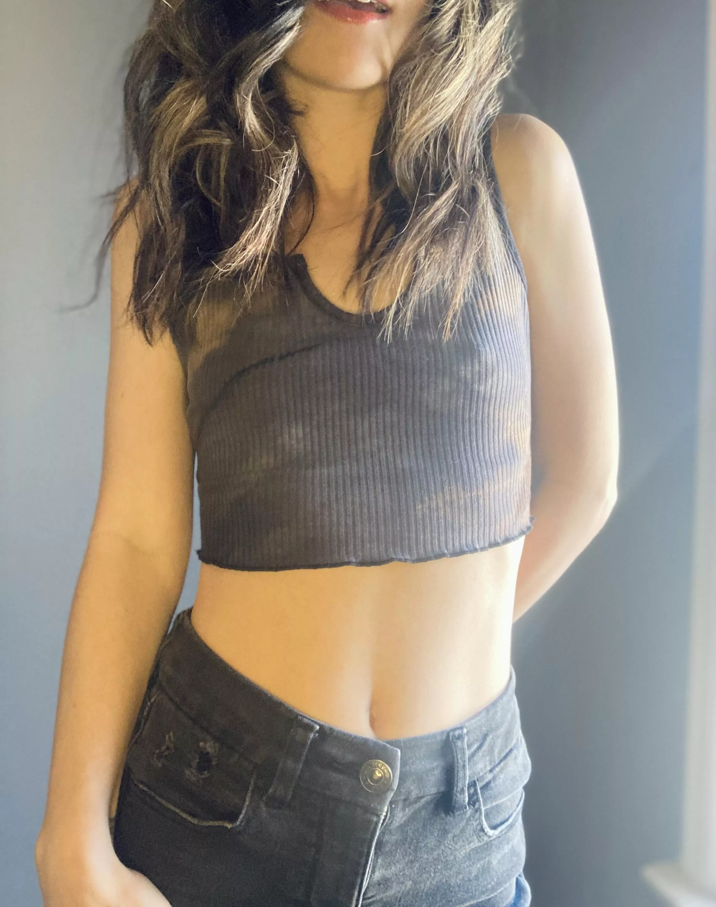 Just a tiny girl always wanting to show you my crop tops…