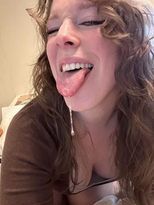 Keep your mouth open