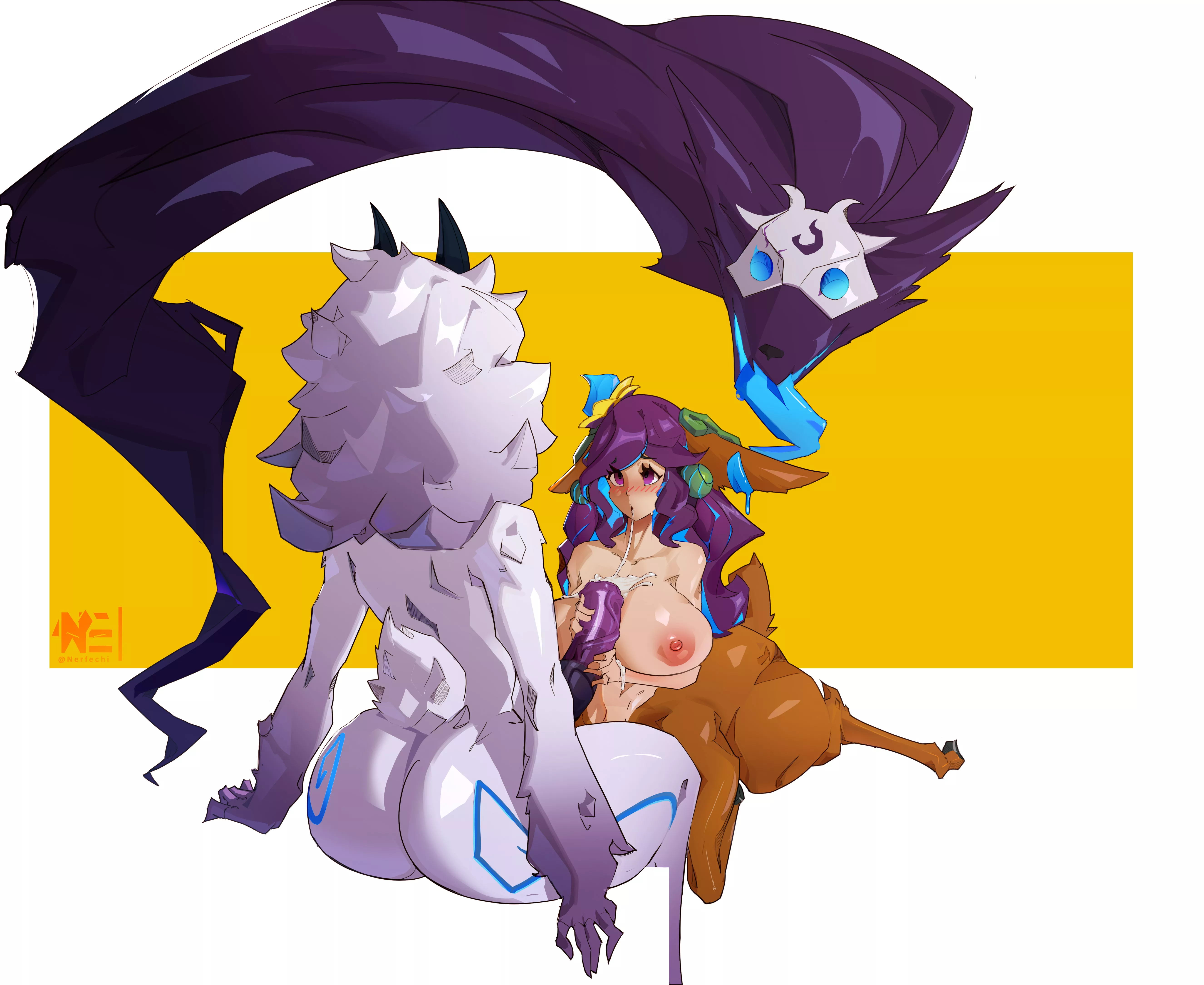 Kindred and Lillia (Nerfechi)
