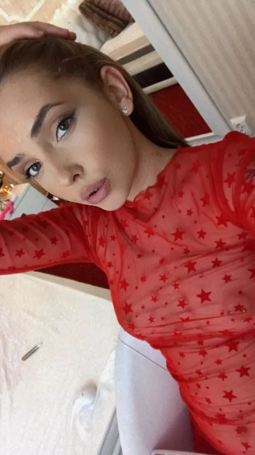 Lady in red just for you