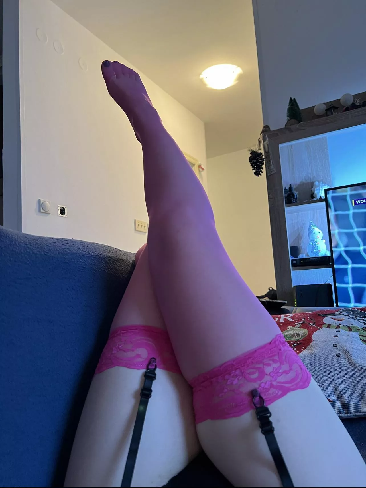 Legs in stockings 🌸