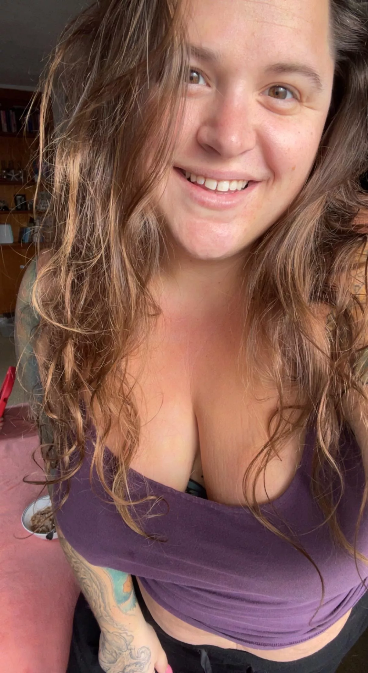 let this bbw covered in ink with big naturals titties quench your thirst!