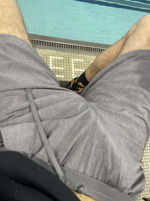 Lifeguarding always makes me stiff