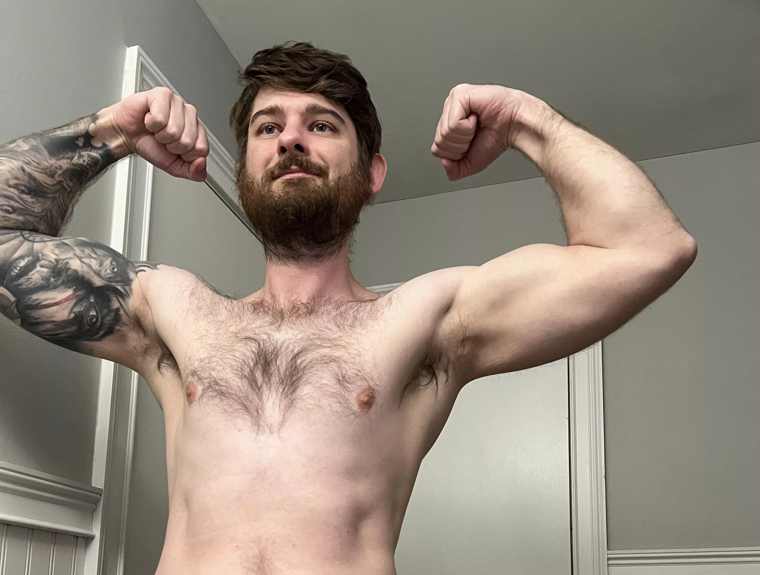 Made some gains with my bro at the gym