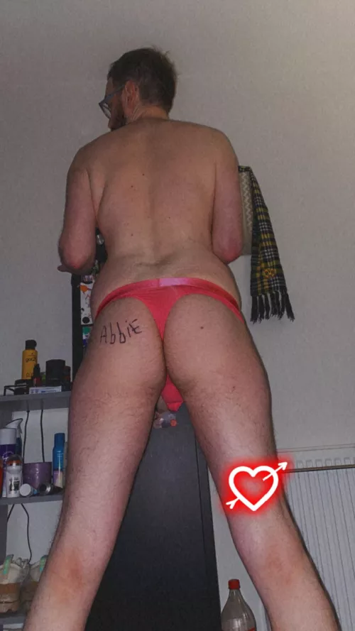 Mommy Abbie marked me as her property😈she owns me for life now😂❤️