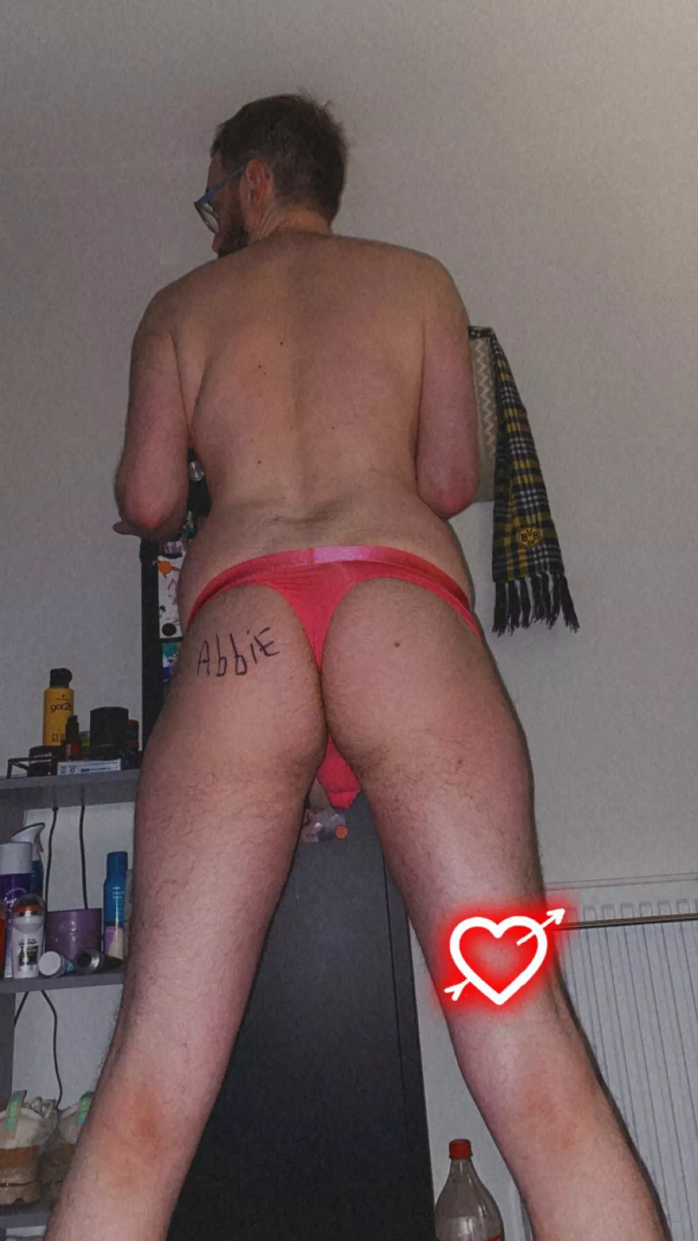 Mommy Abbie marked me as her property😈she owns me for life now😂❤️