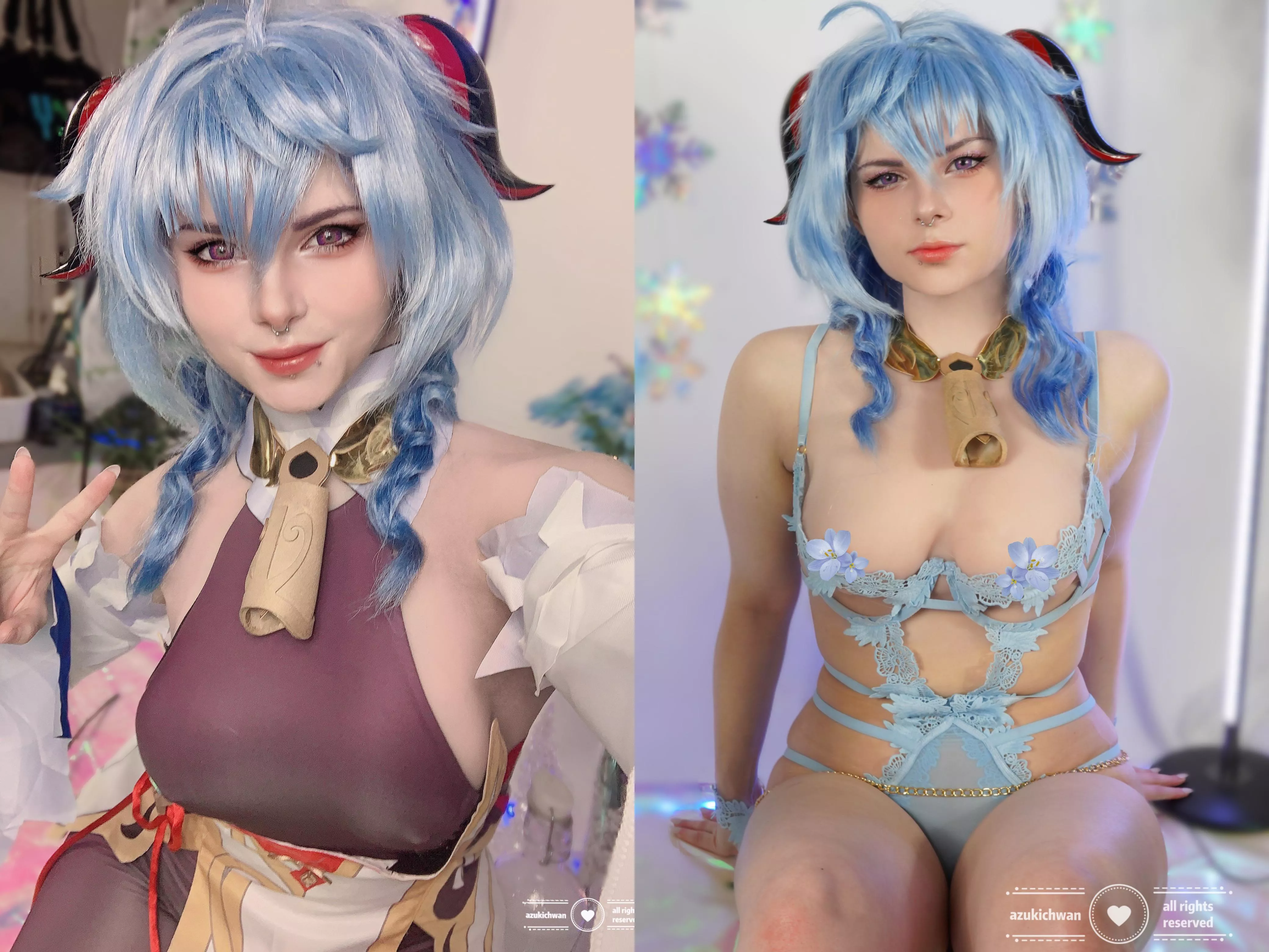 My Ganyu Cosplay From Genshin Impact! (Azukichwan)