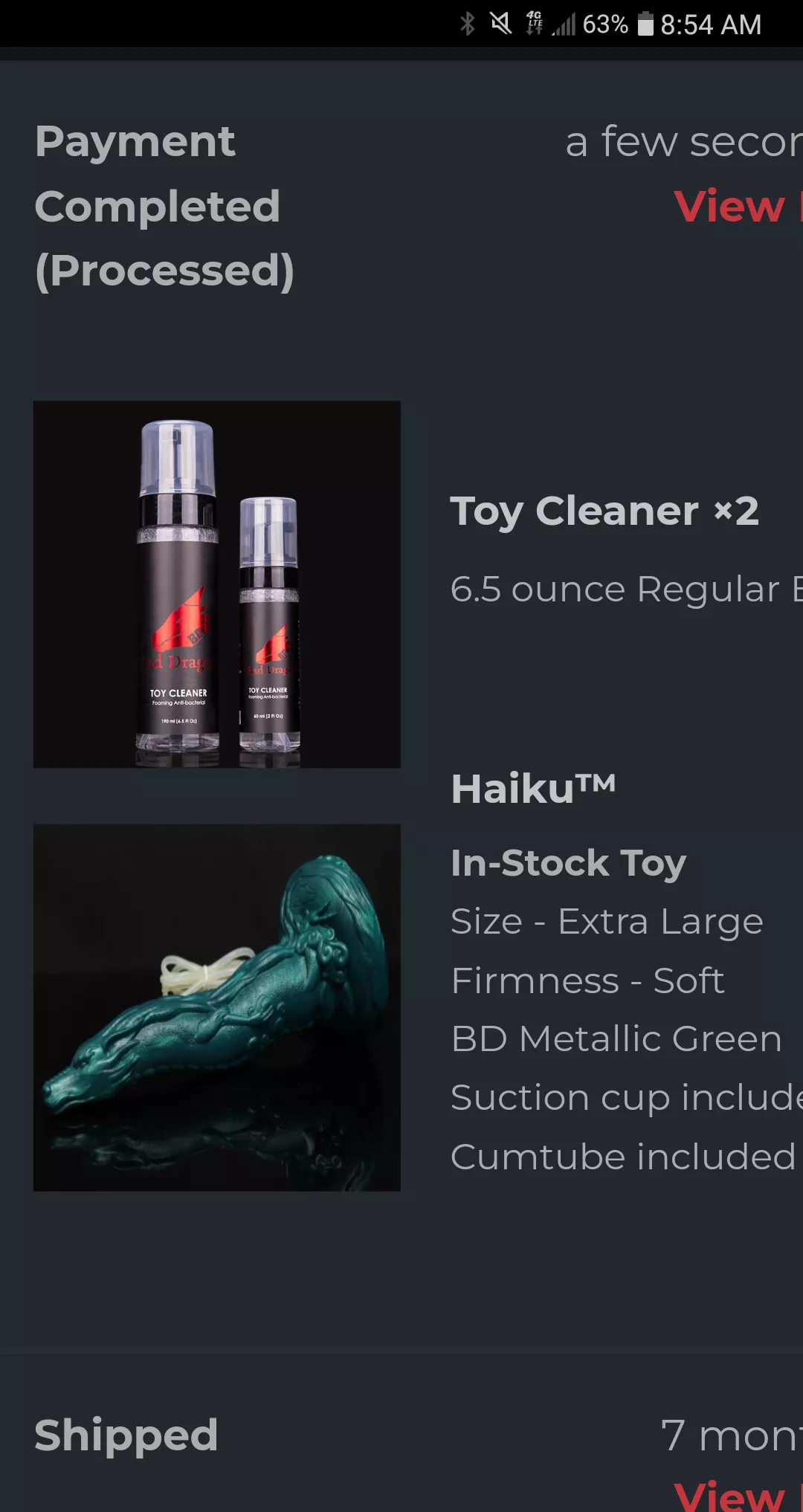 my snag from today's drop