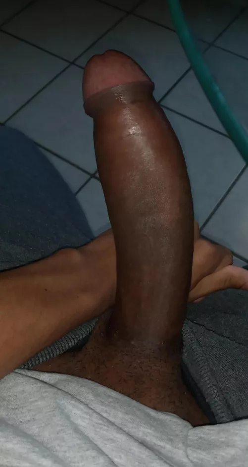 My uncut dick
