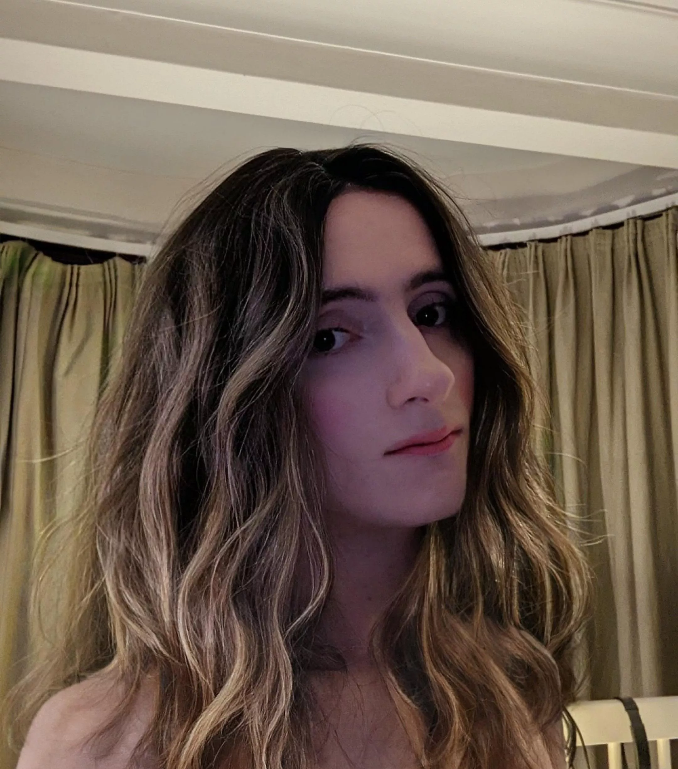 My very first attempt at makeup and a wig, please be gentle with me!