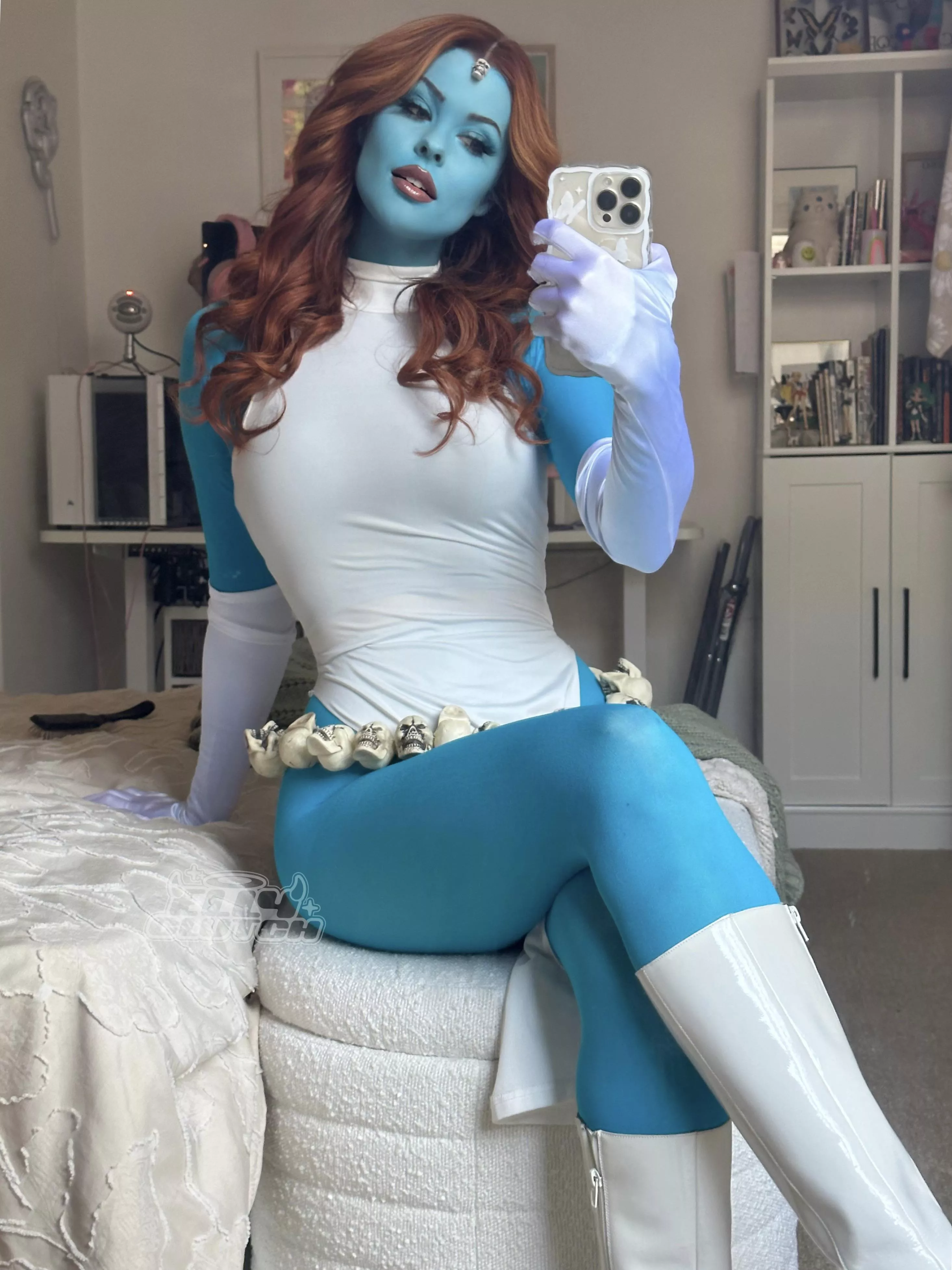 Mystique from X-Men by Elly Clutch