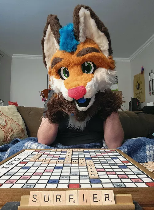 POV: You're playing Scrabble with the fox. What's your next play? 🤔