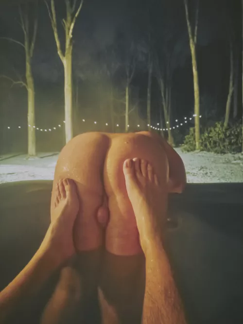 Push him over or no? 😋