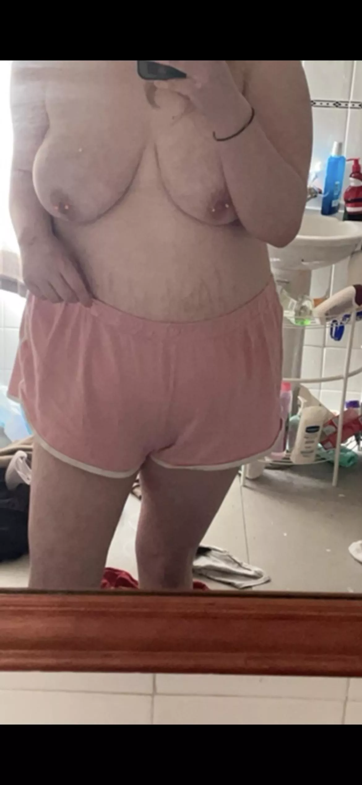 Put your cock between them