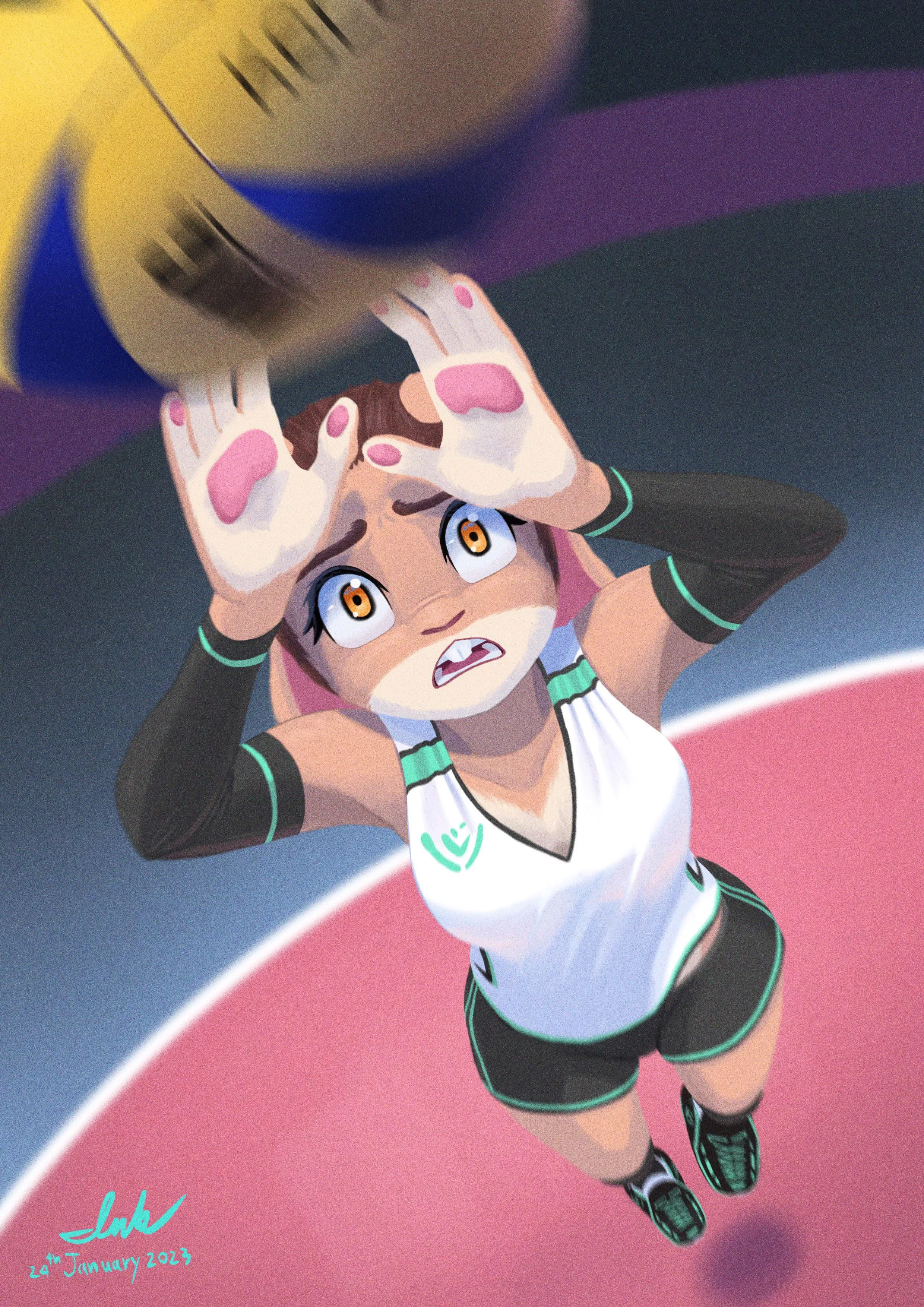 Receive!! [Art by me] open for commissions