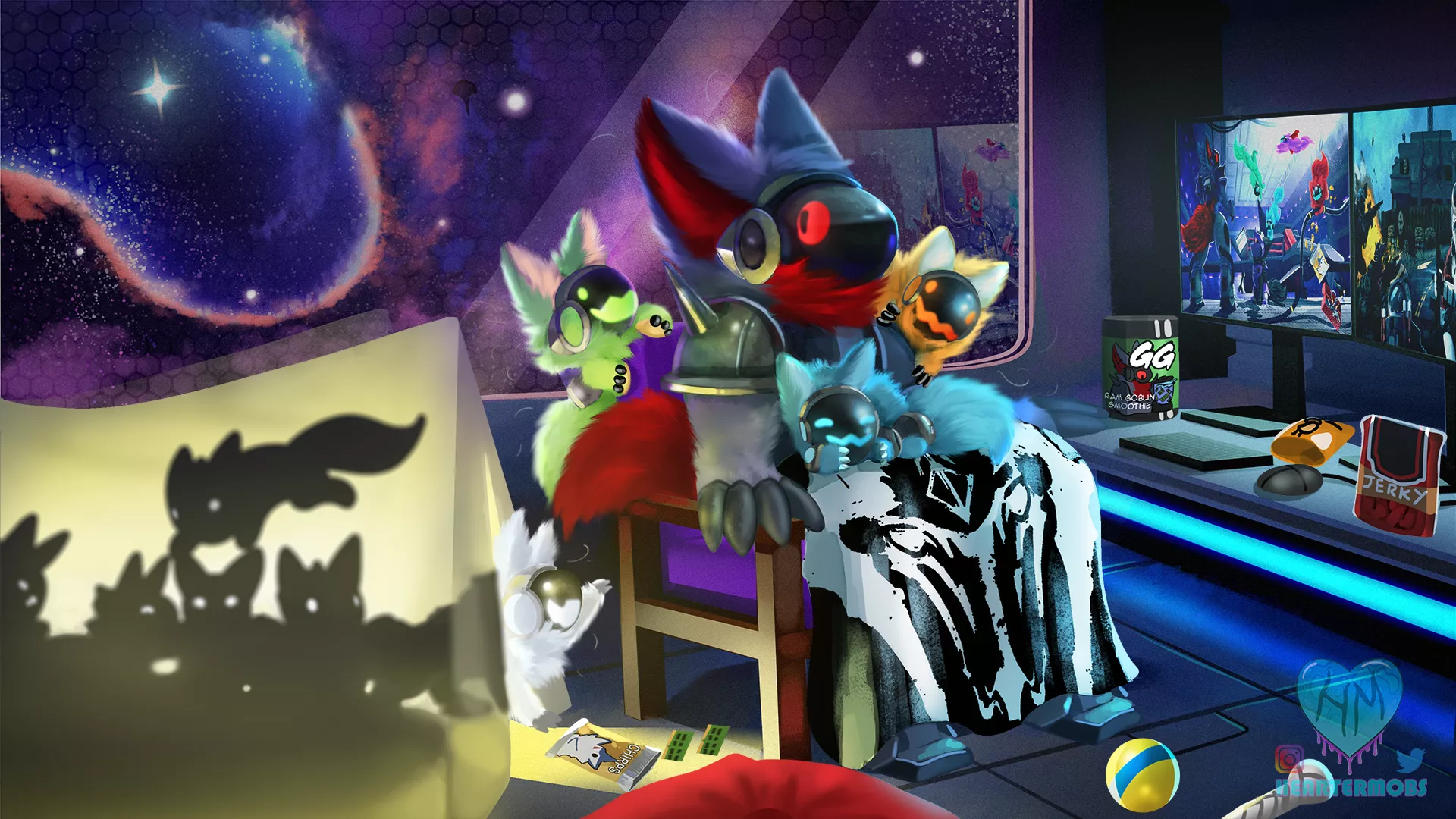 Space Camping_Art By: Me