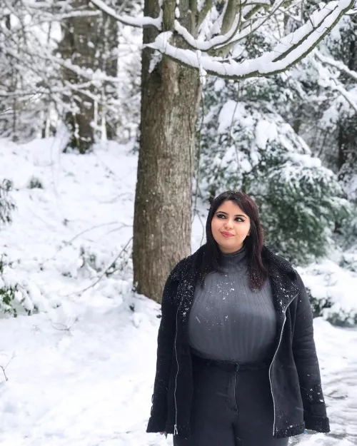 Stretching that sweater