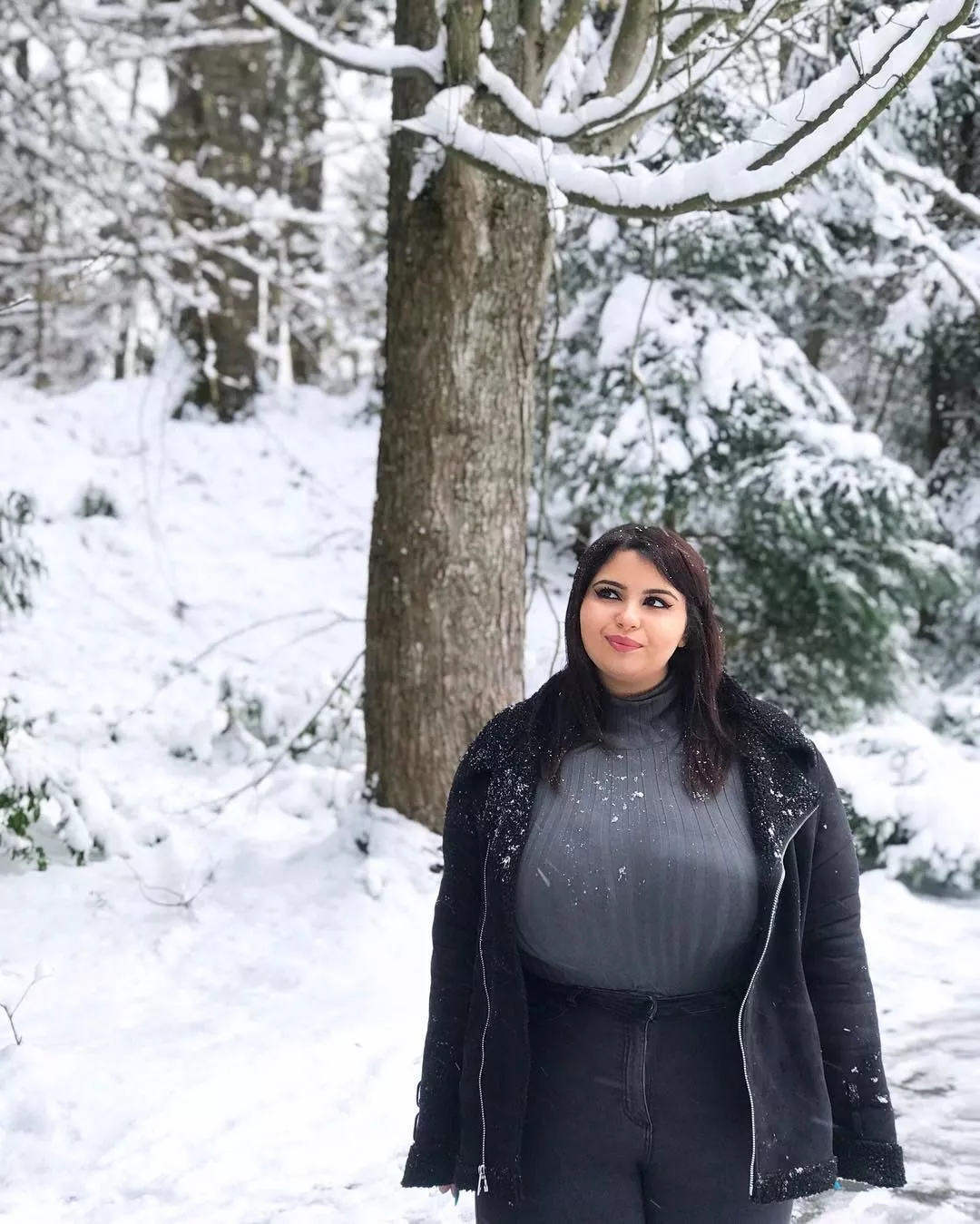 Stretching that sweater