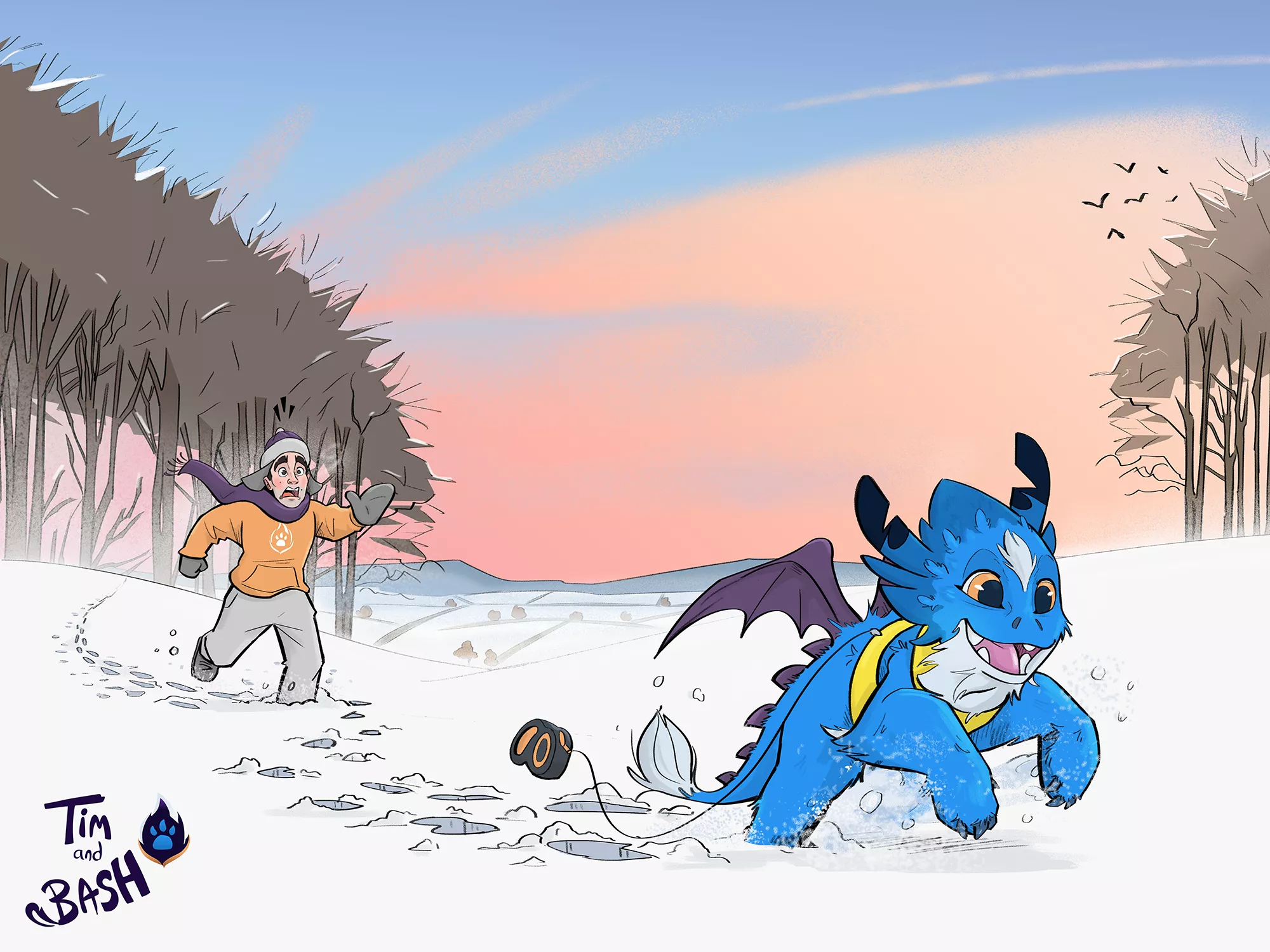 Taking my dragon for a walk... 🤣