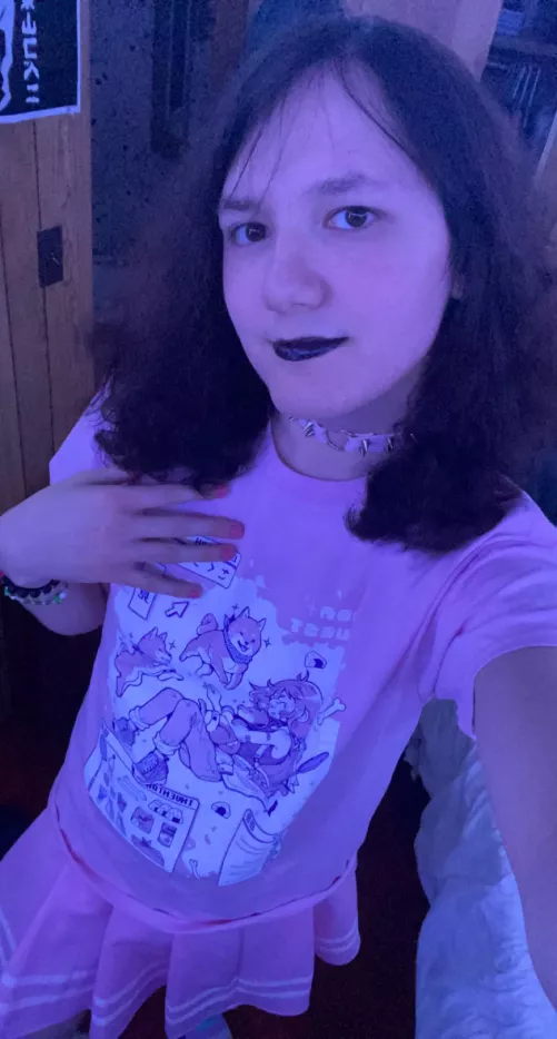 This is my first time dressing like this!!