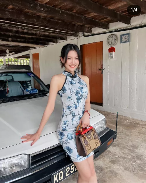 Tight oriental dress