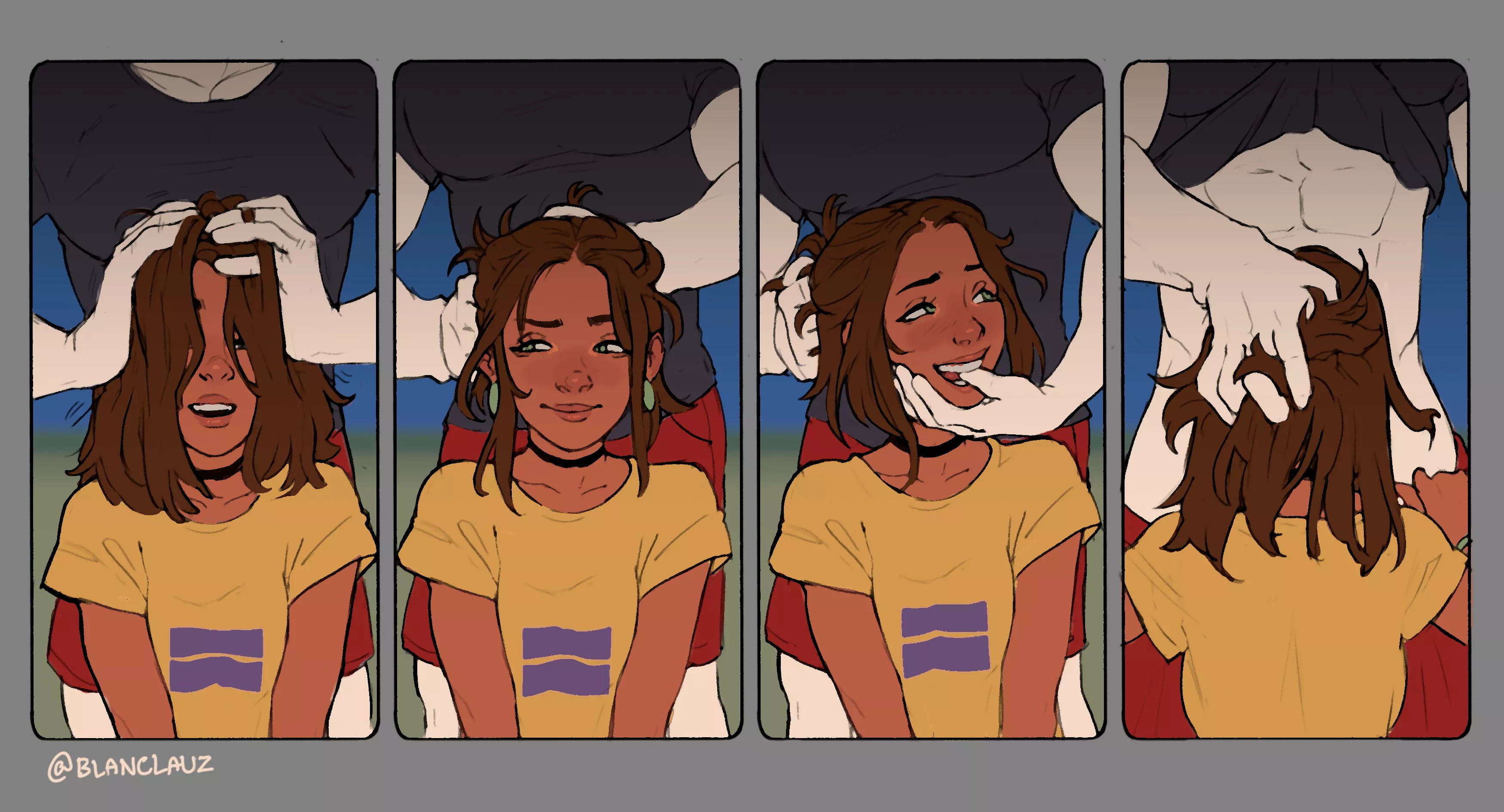 Turn around, bright eyes (blanclauz)[Original]