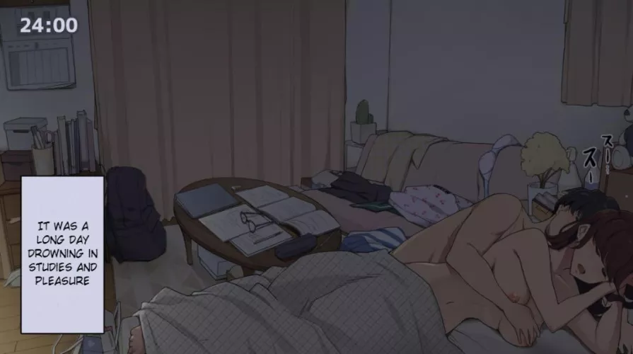 [Wakamatsu] Preparing for exam with my friend