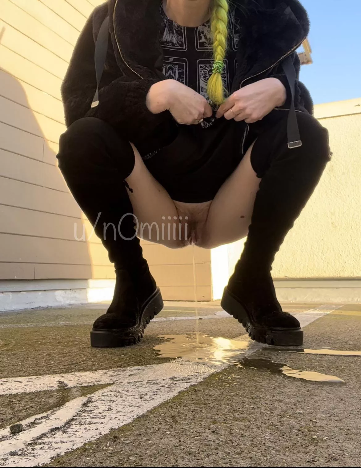 what’s next if you catch me peeing in a parking lot?