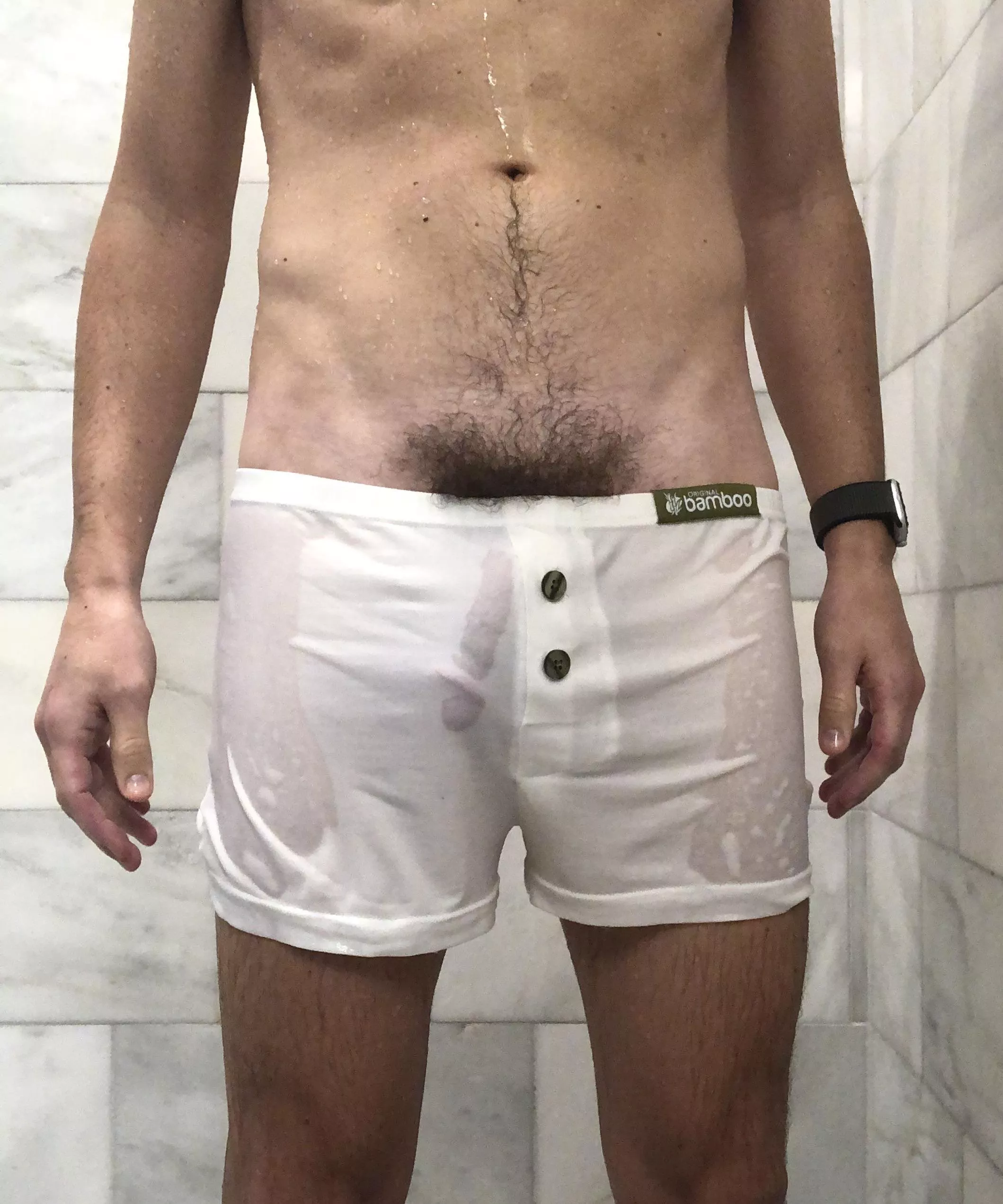 Whoops, I forgot something didn’t I? Want to help me out of these?