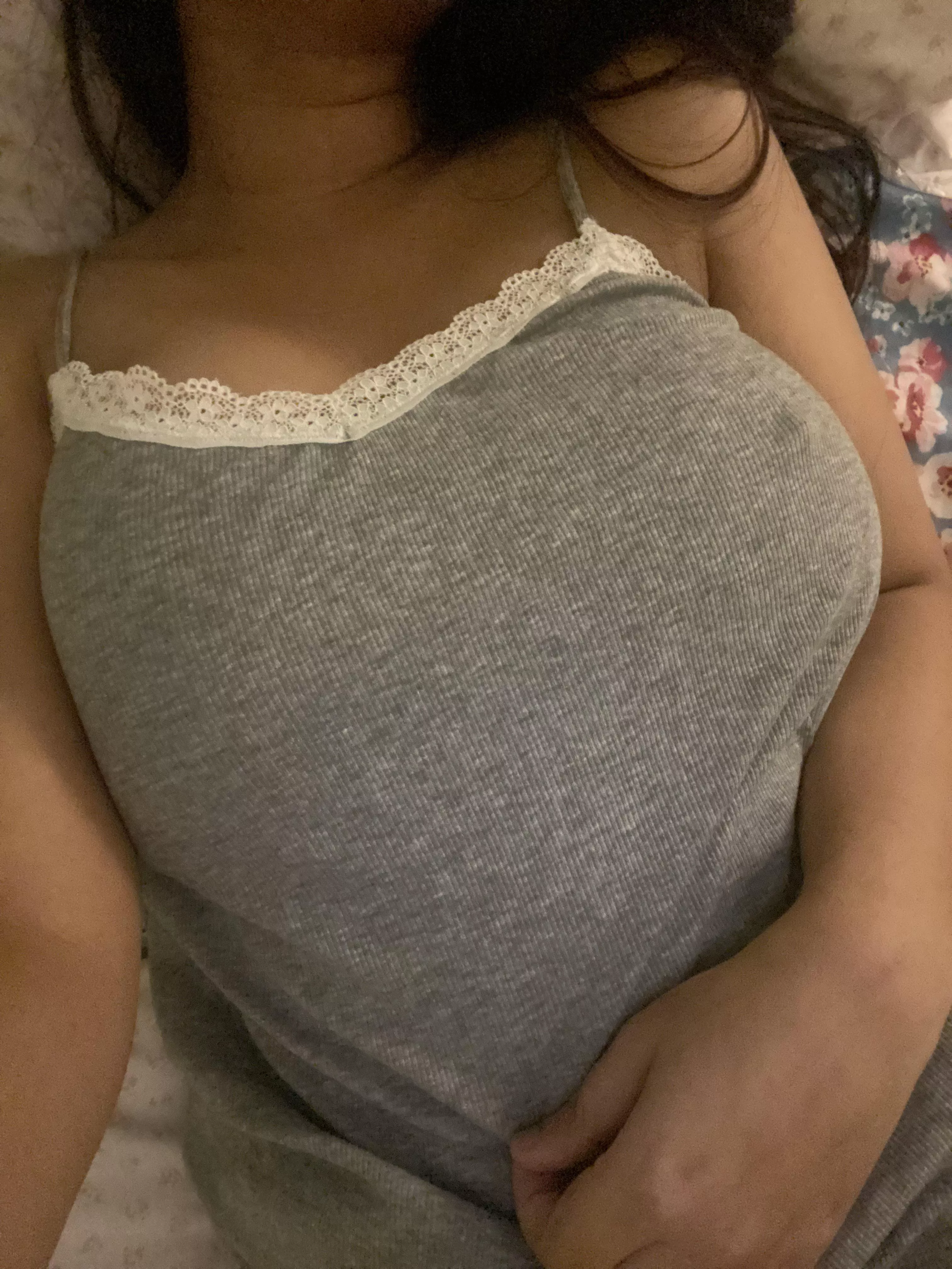 W/o bra on, so comfy