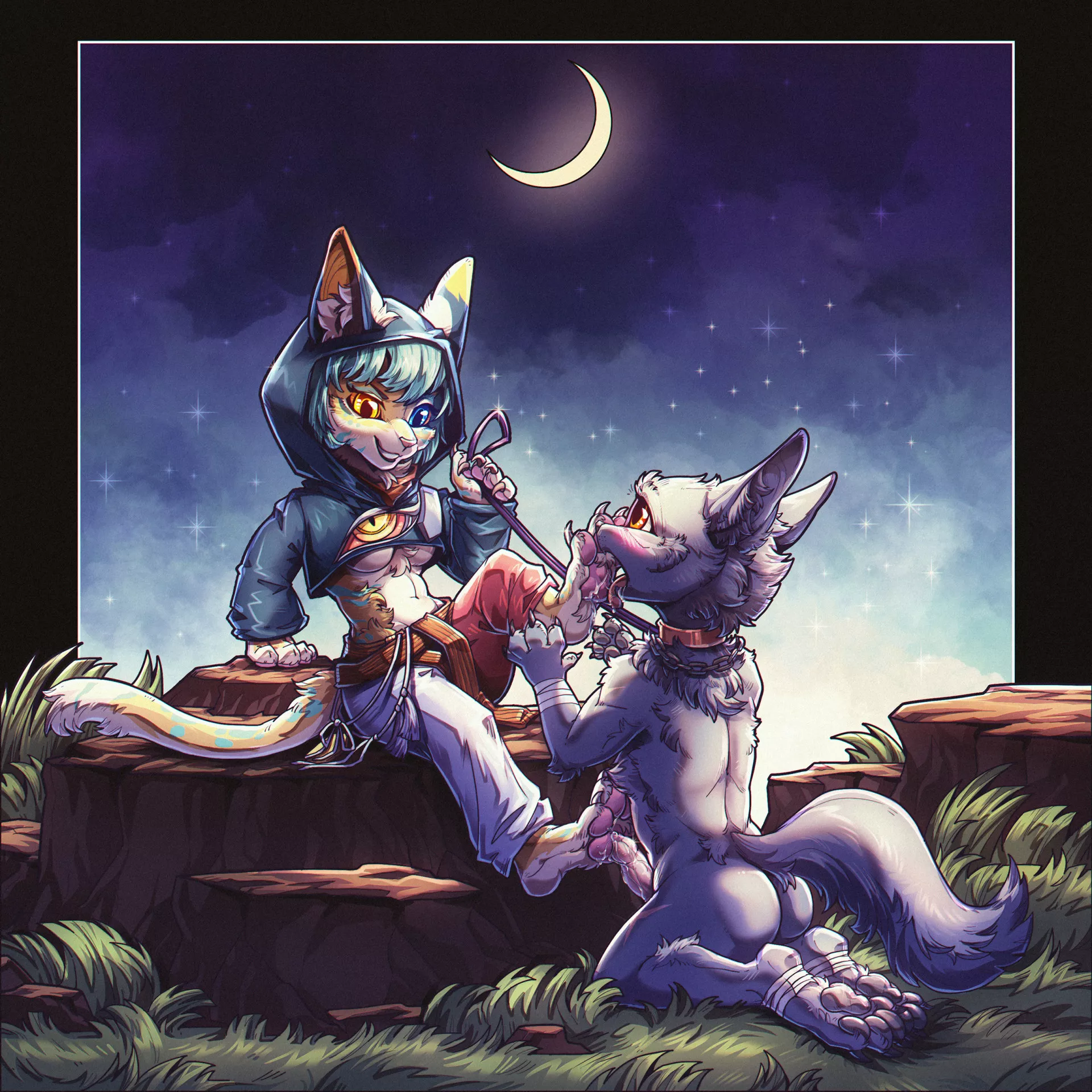 18+ - Moonlight Worship -Okami9312