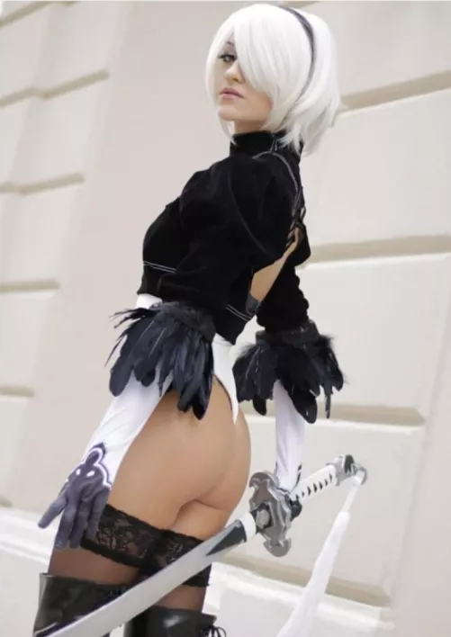 2B cosplay by Vanessazacchiofficial