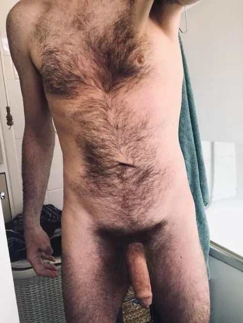 (50) Feeling so hot for action my cock is semi hard. Anyone want make it grow big and erect for me.