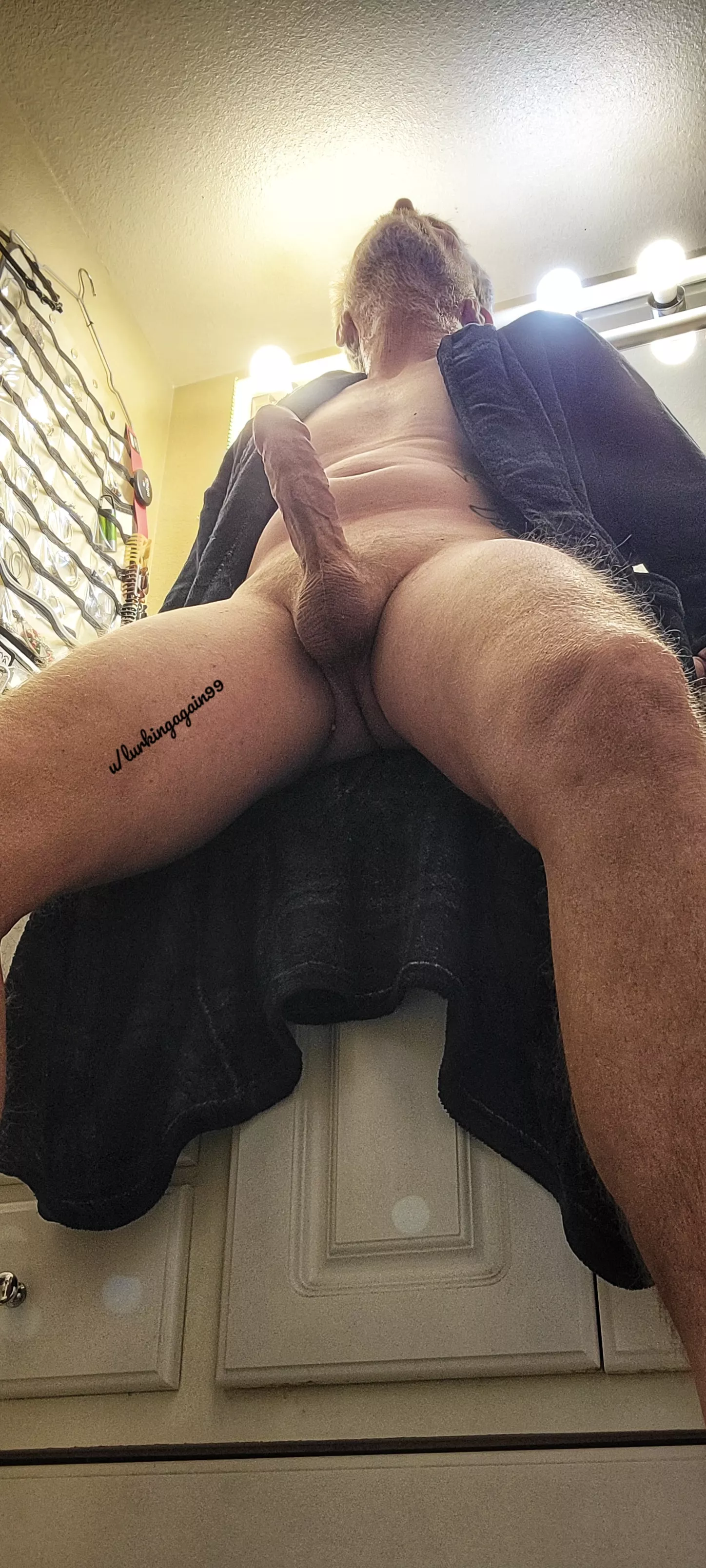 (50)Your view when you're pleading with daddy that you've been good and you should get a reward