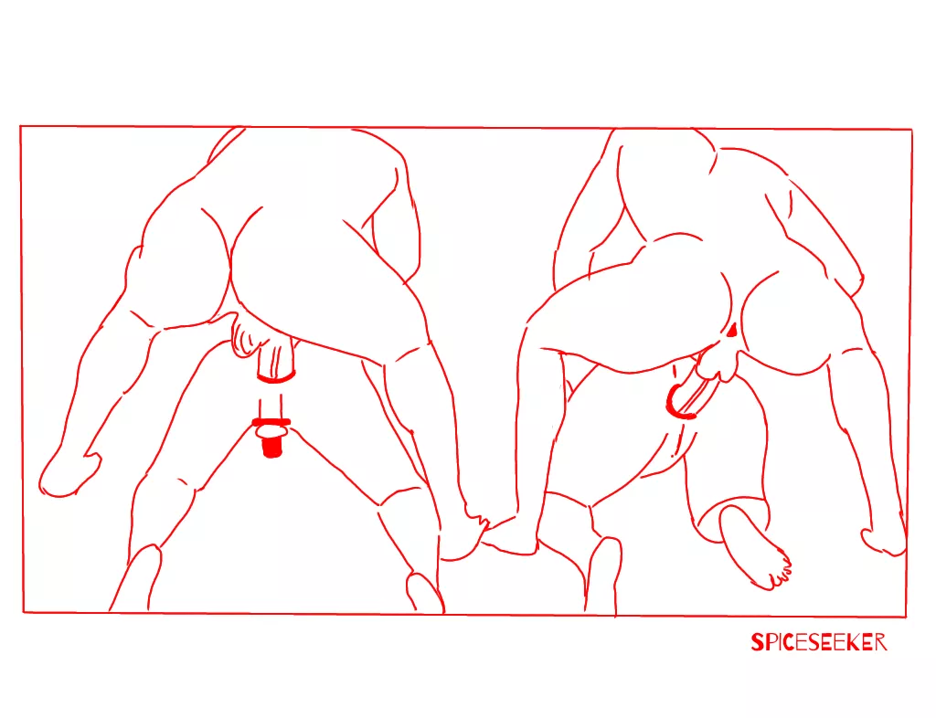 A cuck couple losing their anal cherries together