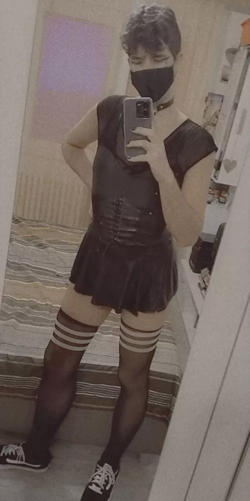 A femboy appears in front of your house. What do you do?