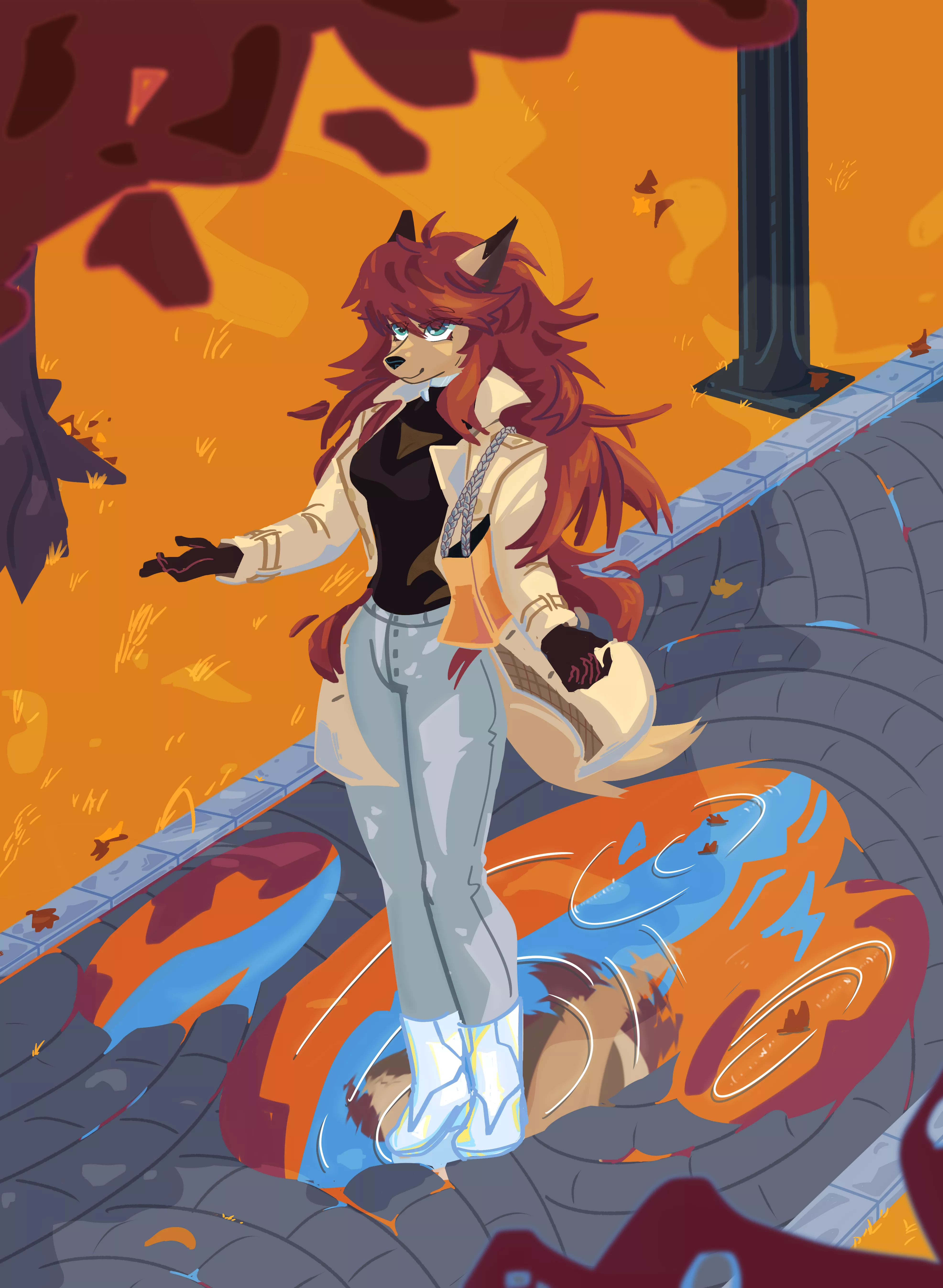 Autumn Breeze [art by me!]