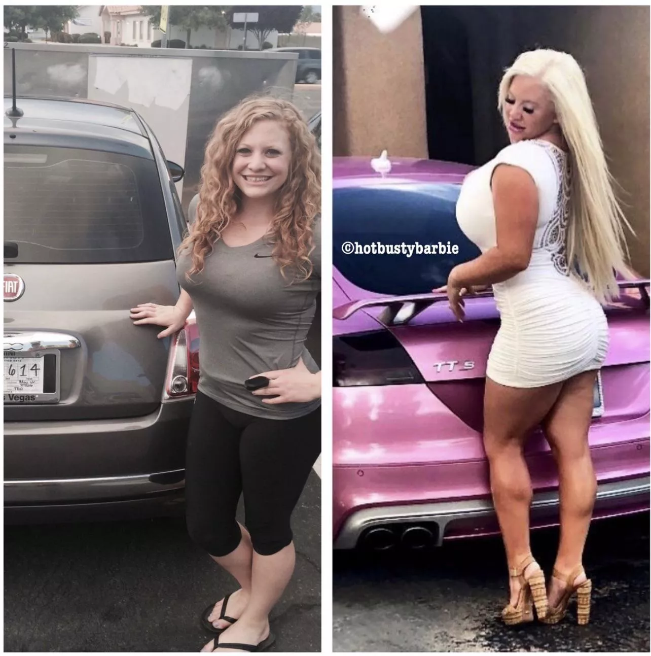 Before and After Bimbofication
