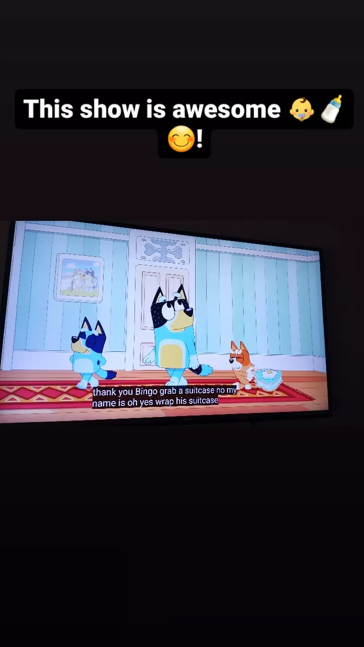 Bluey is an awesome show 👶🍼😊!