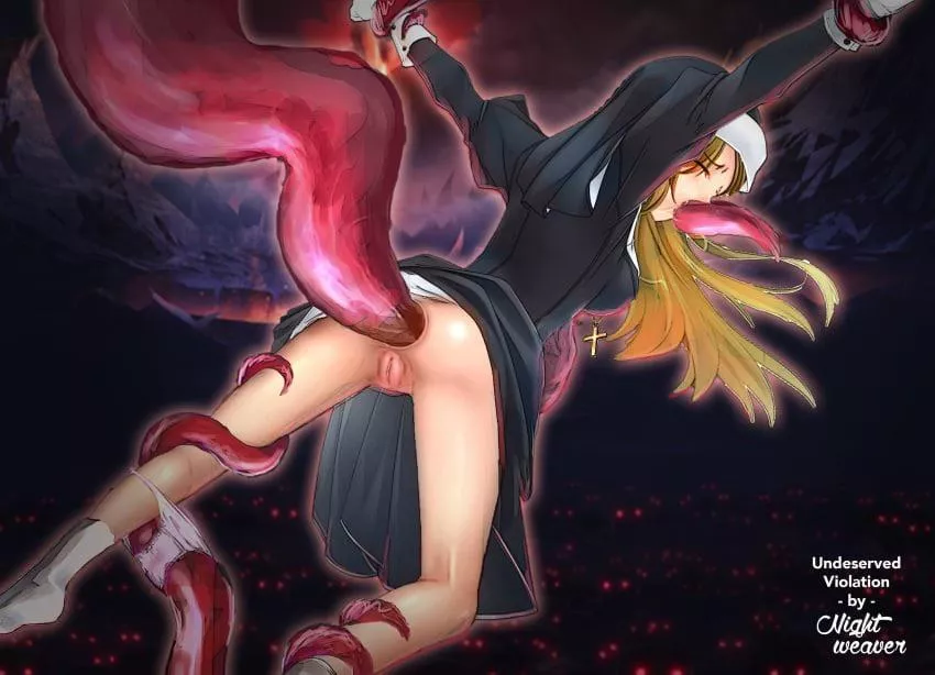 Busty Nun used all the way through (night weaver)