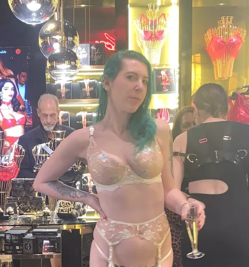 Champagne and champagne colored lingerie