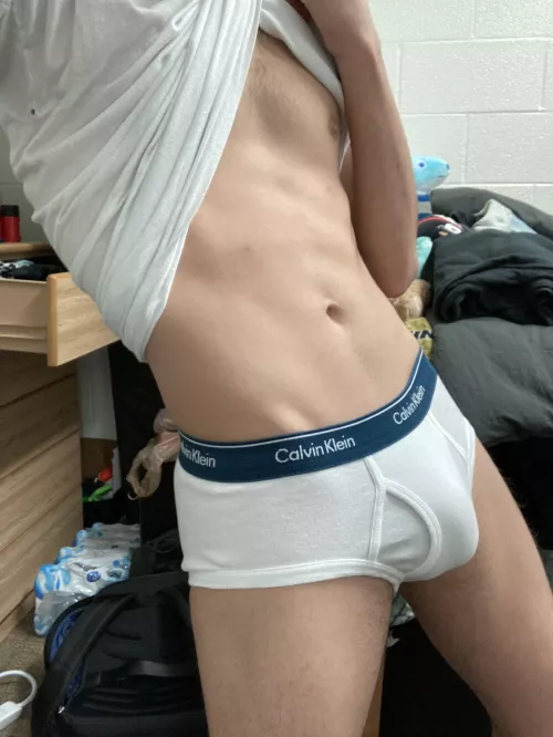 Classic white briefs! :)